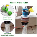 Carbon-Clean™ -  Activated Charcoal Water Faucet Filter 💧✨ (Buy 1 Get 1 Free🔥🔥)